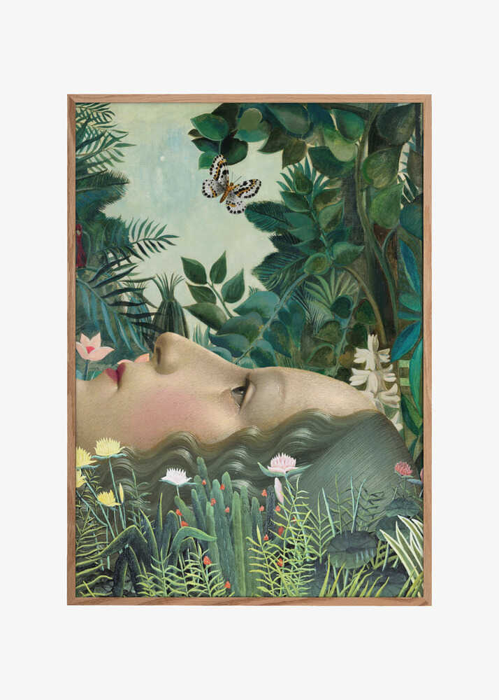 Giovanna In Tropical Garden