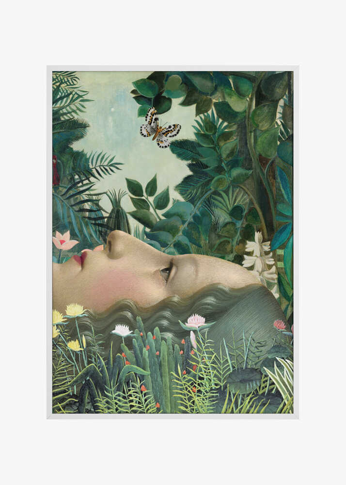 Giovanna In Tropical Garden