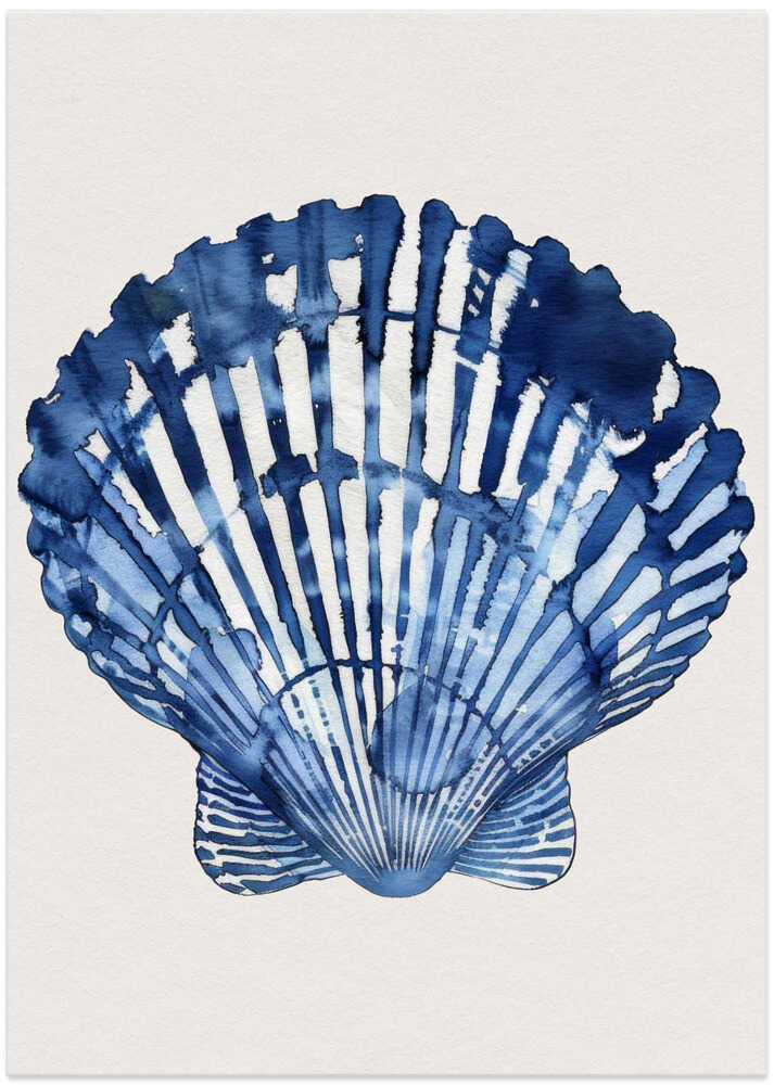 Indigo Seashell