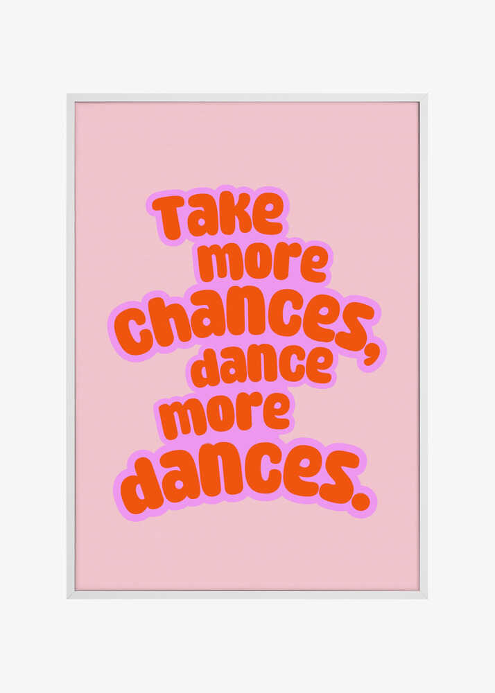 Dance more dances- rose/red