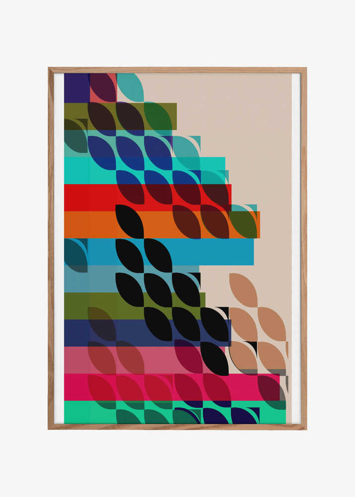 Geometric Shapes And Vibrant Colors