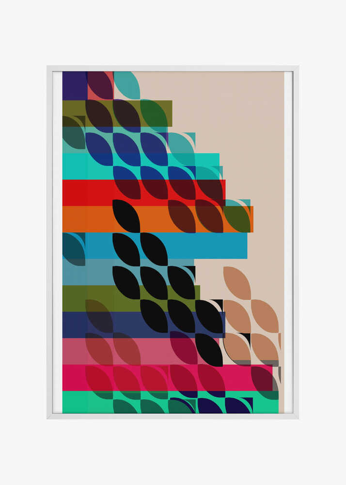 Geometric Shapes And Vibrant Colors