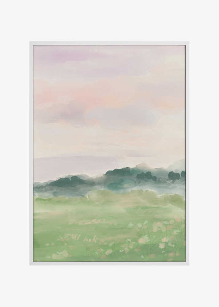 Misty Morning Fields