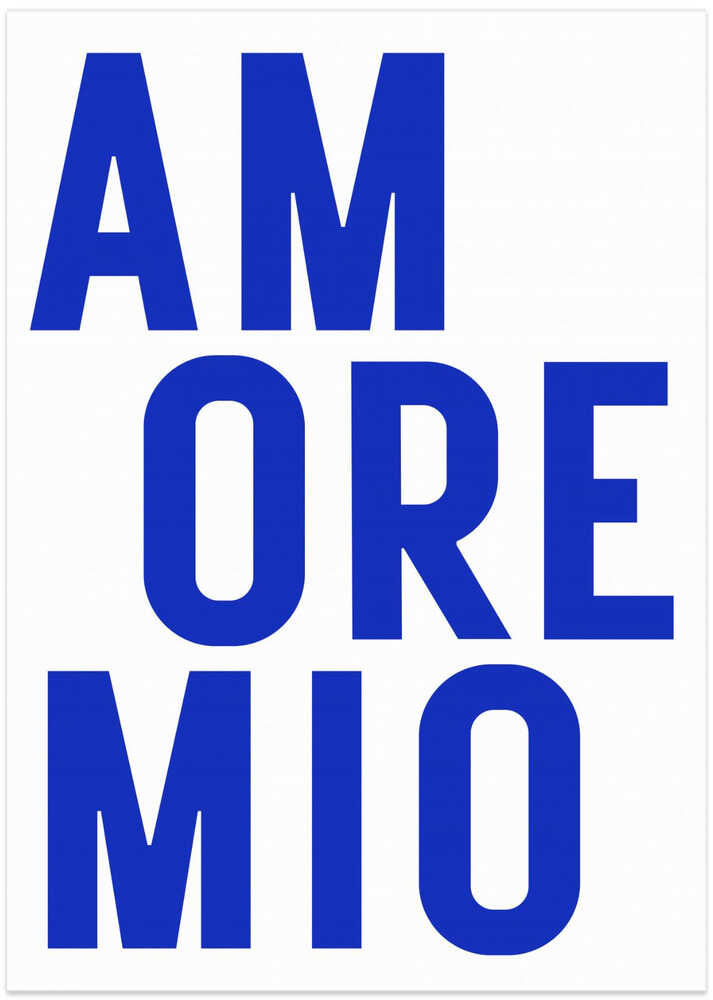 Amore mio - blue