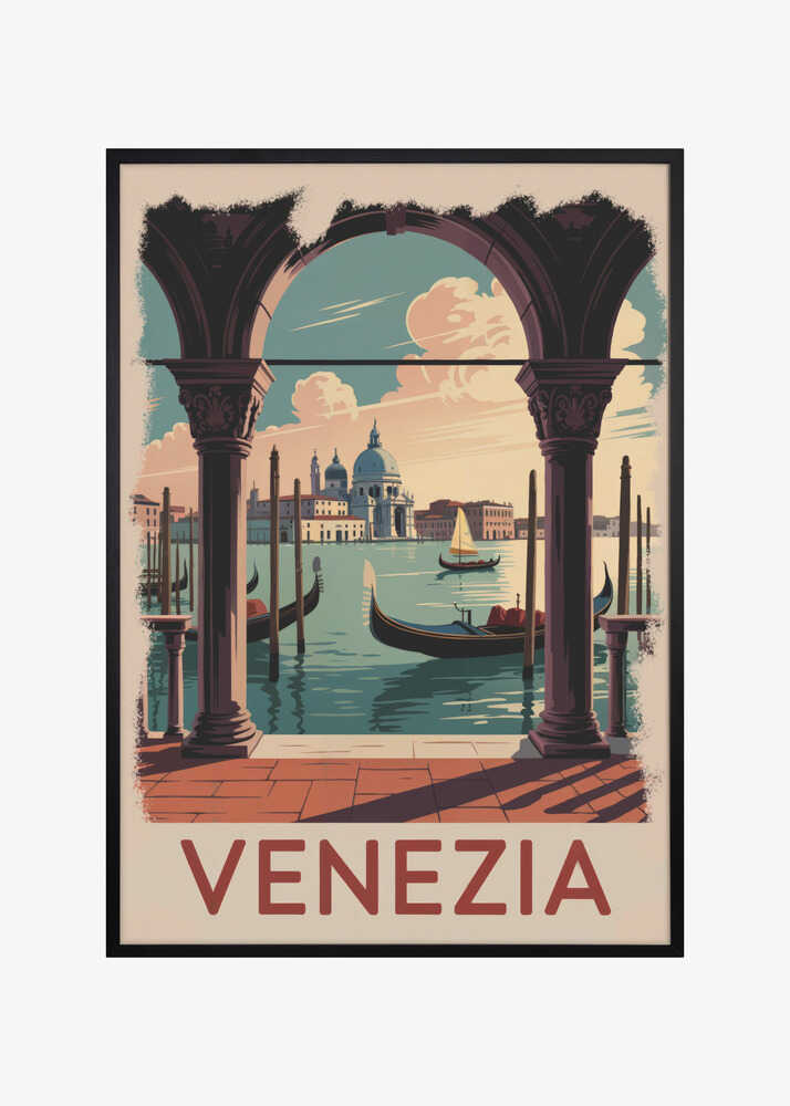 Venezia Vintage Travel Poster