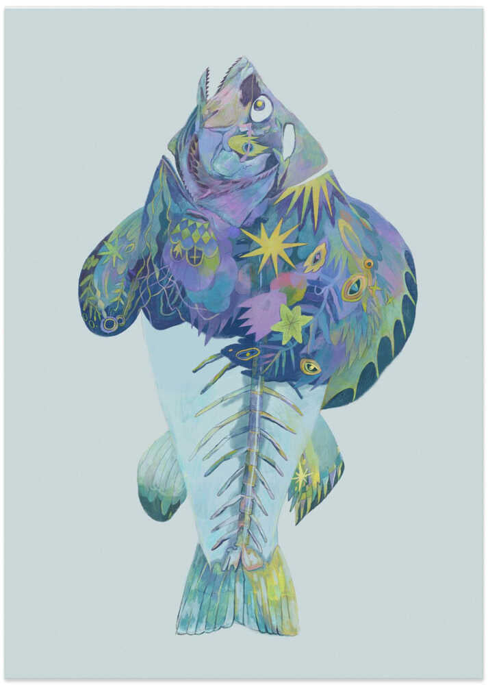 Vibrant Colors And Intricate Patterns Fish