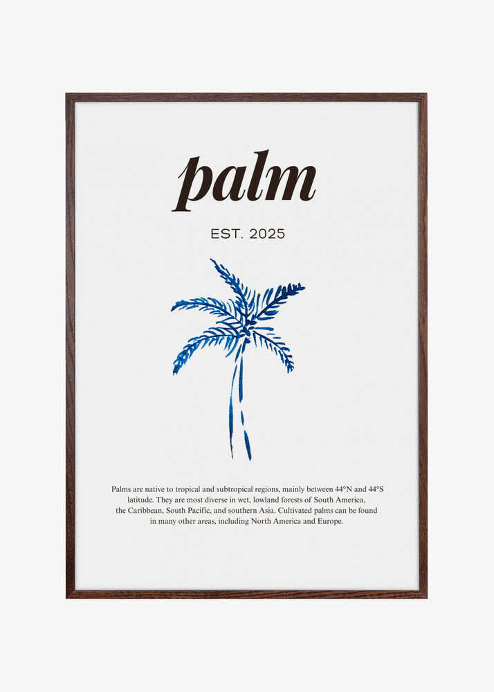 Blue Palm Serenity
