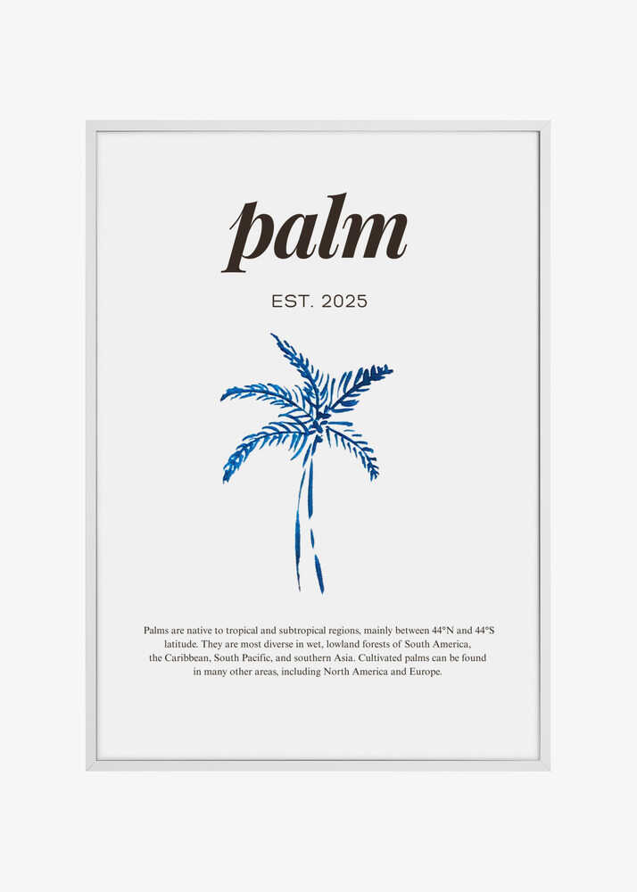 Blue Palm Serenity