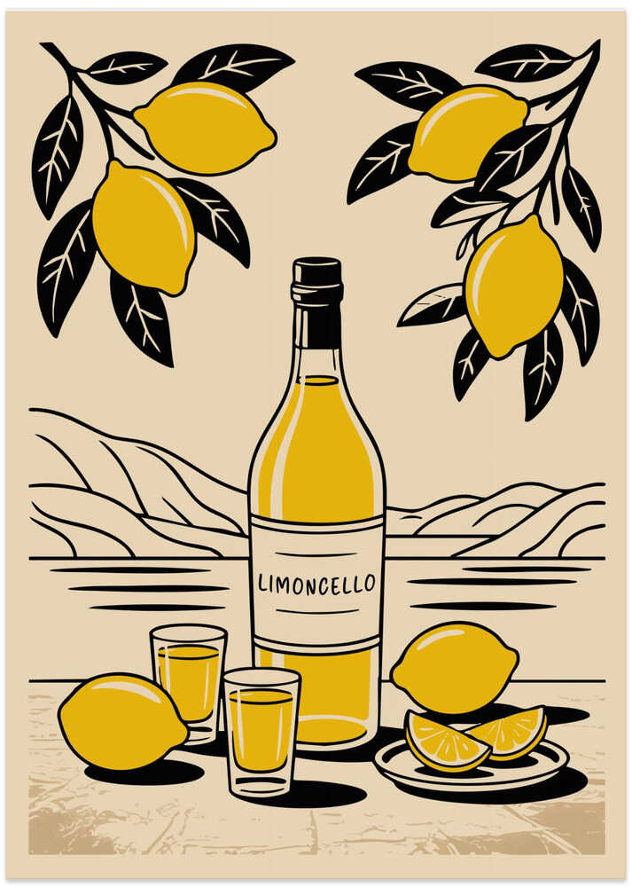 Limoncello Bottle
