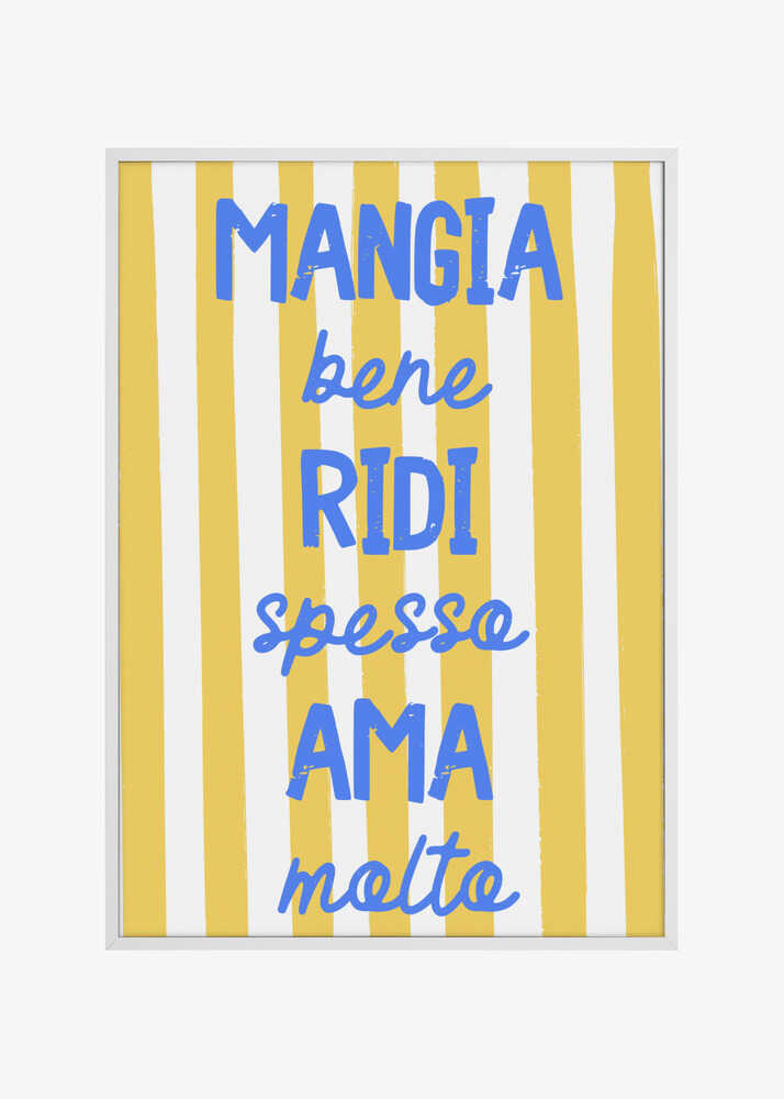 Mangia Bene on Yellow Stripes