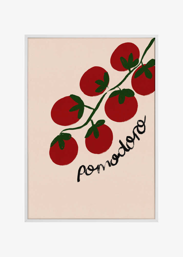 Pomodoro Tomato Italian Food Poster
