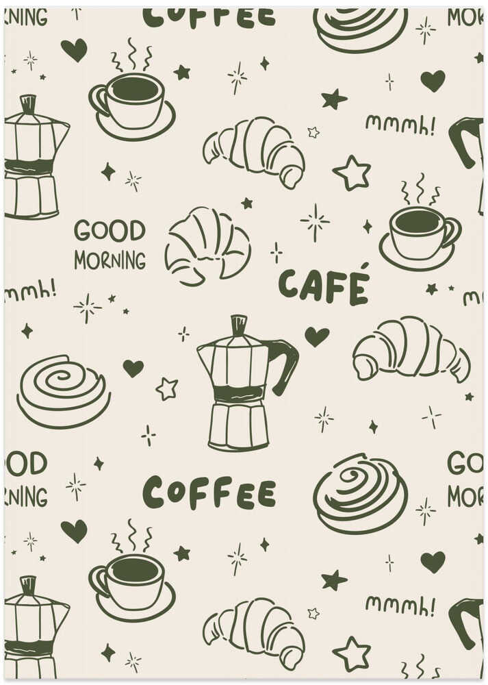 COFFEE &amp; BREKFAST PATTERN