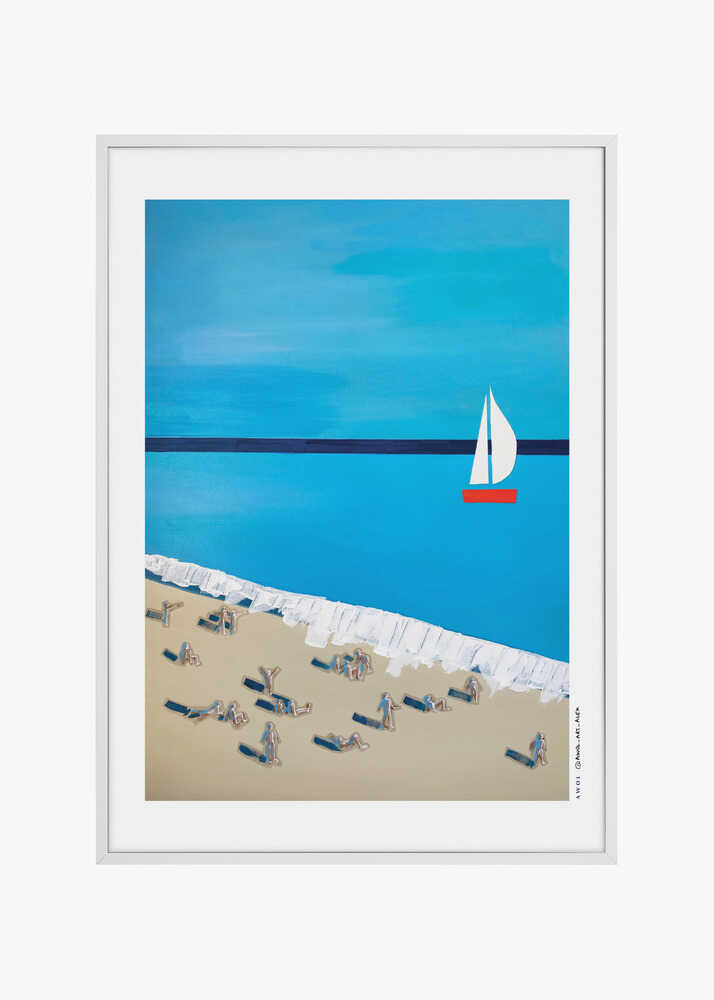 Nice, French Riviera Summer: Promenade Des Anglais