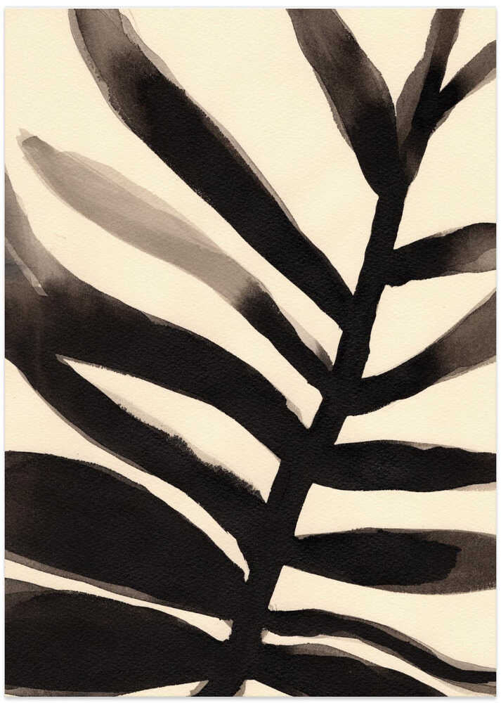 Branches in Black and Beige I