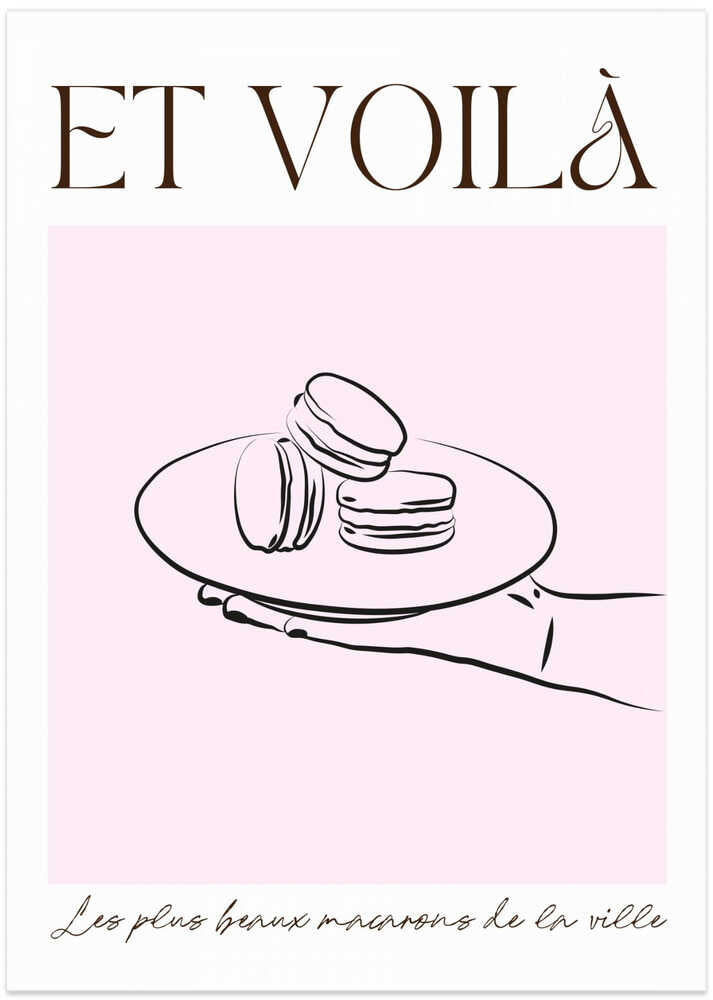 Et voila - les macarons