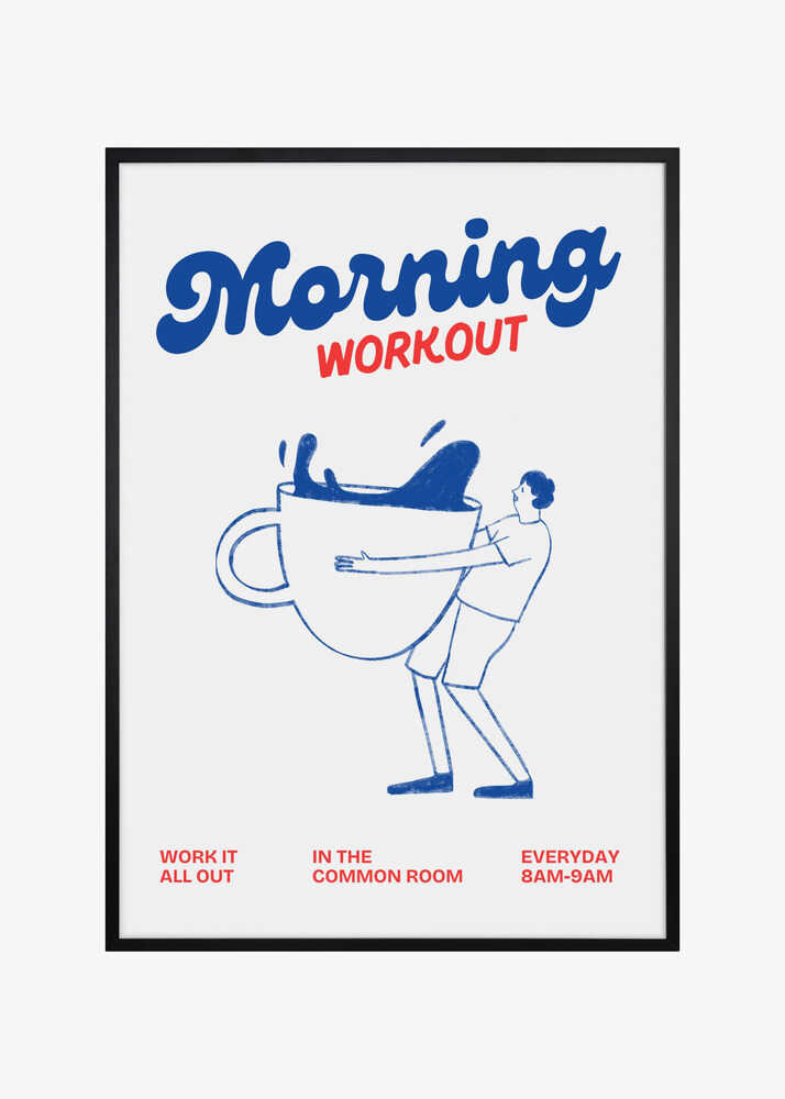 Morning workout - coffee love