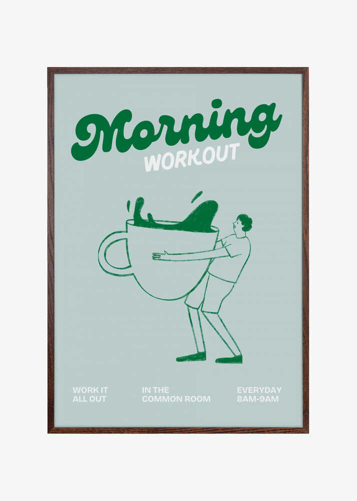 Morning workout - Coffee addicted