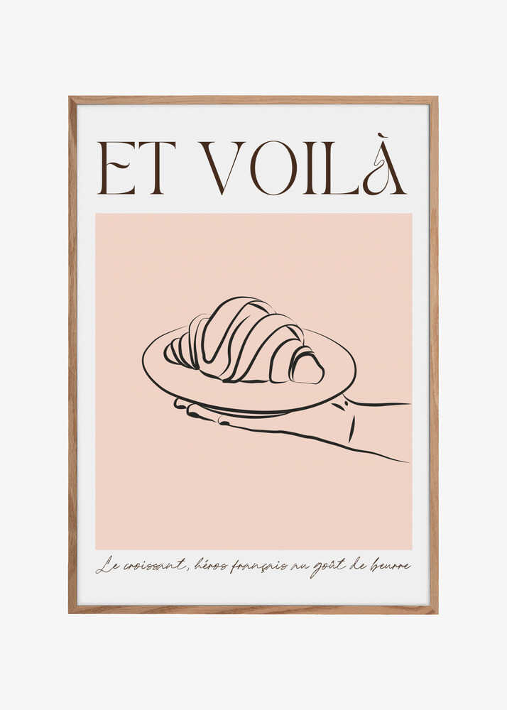 Et voilá - le croissant