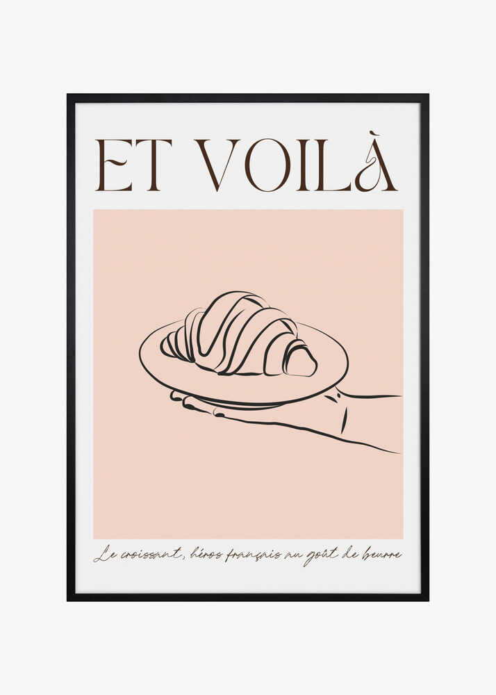 Et voilá - le croissant