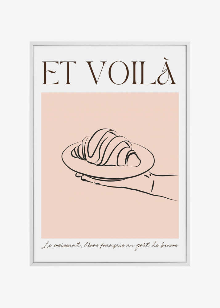 Et voilá - le croissant