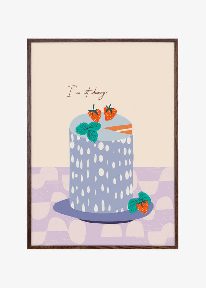 I´m not sharing cake