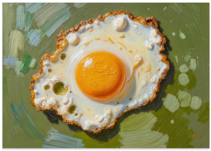 Scrambled Eggs, Sunny Kitchen, Morning Mood