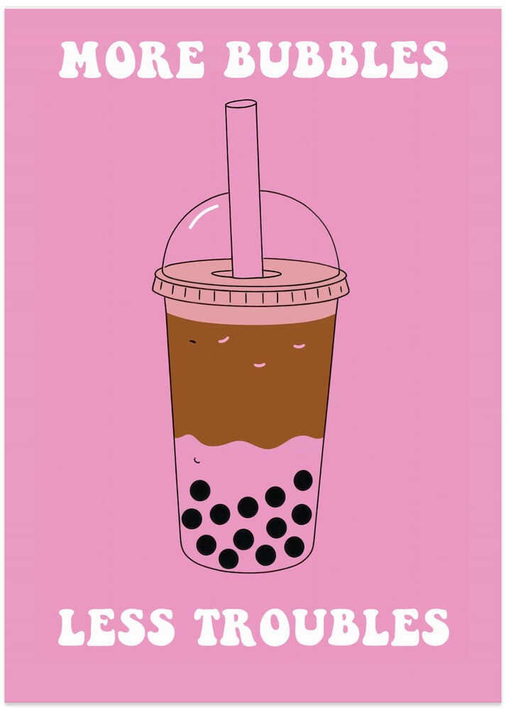 More Bubbles Less Troubles