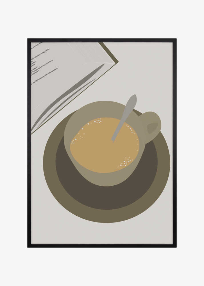 Flat Lay Morning Drink