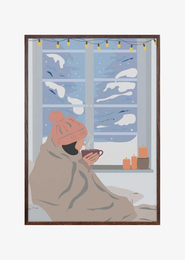 Fairy Lights and Snowfall