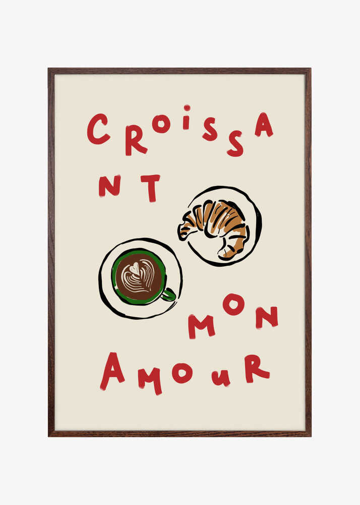 Croissant Cafe Mon Amour