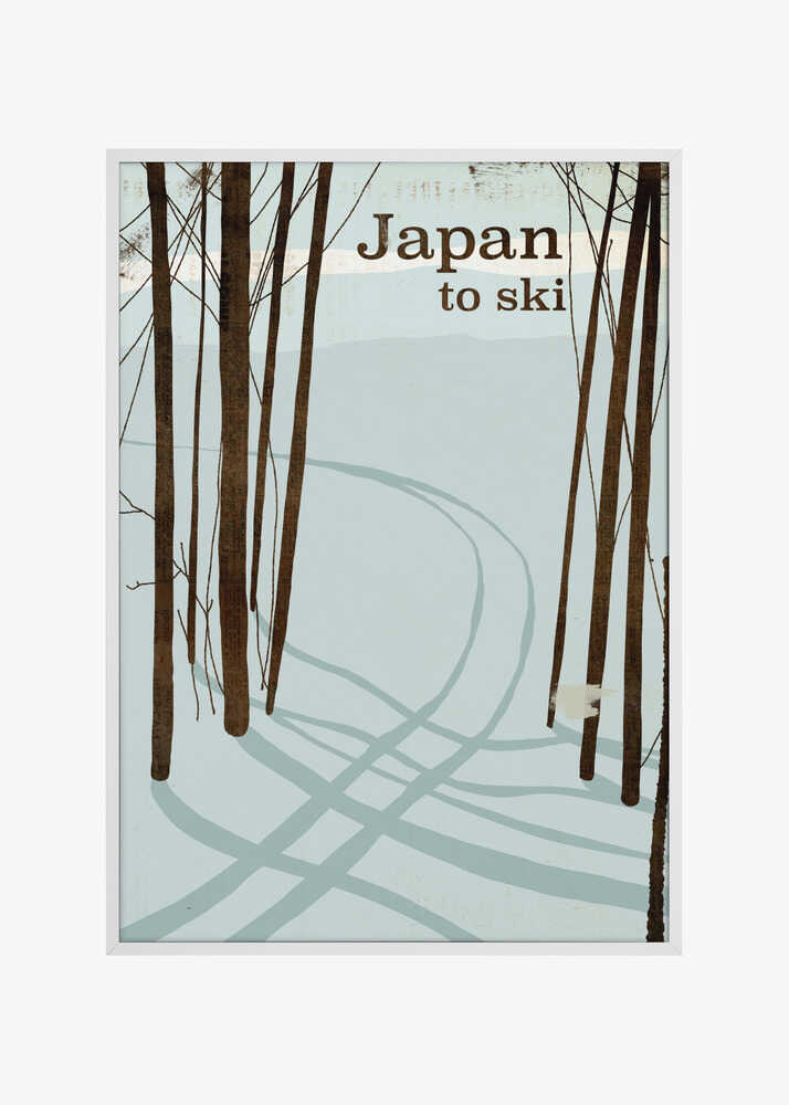 Japan Ski Poster