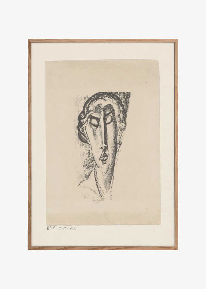 Portret Van Een Onbekende Vrouw