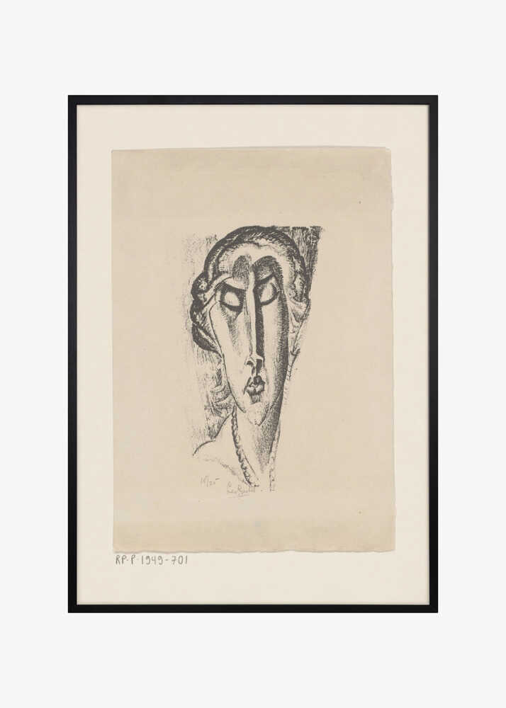 Portret Van Een Onbekende Vrouw