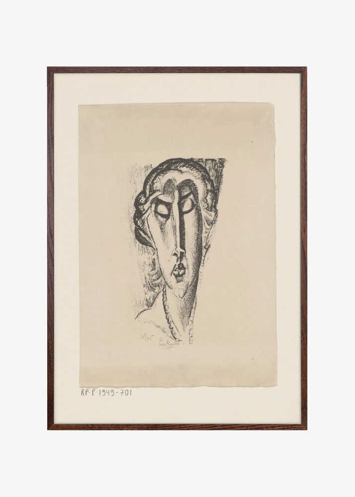 Portret Van Een Onbekende Vrouw