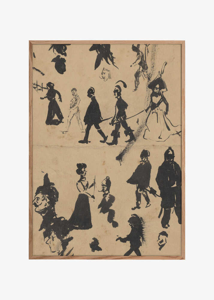 Studieblad Met Mannen En Vrouwen