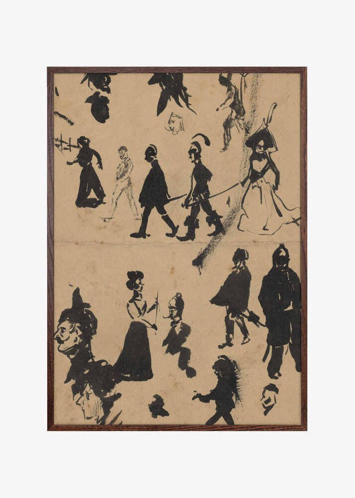 Studieblad Met Mannen En Vrouwen