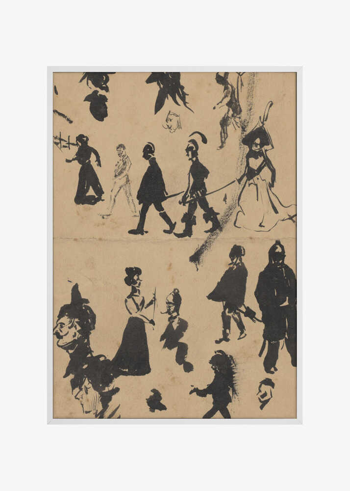 Studieblad Met Mannen En Vrouwen