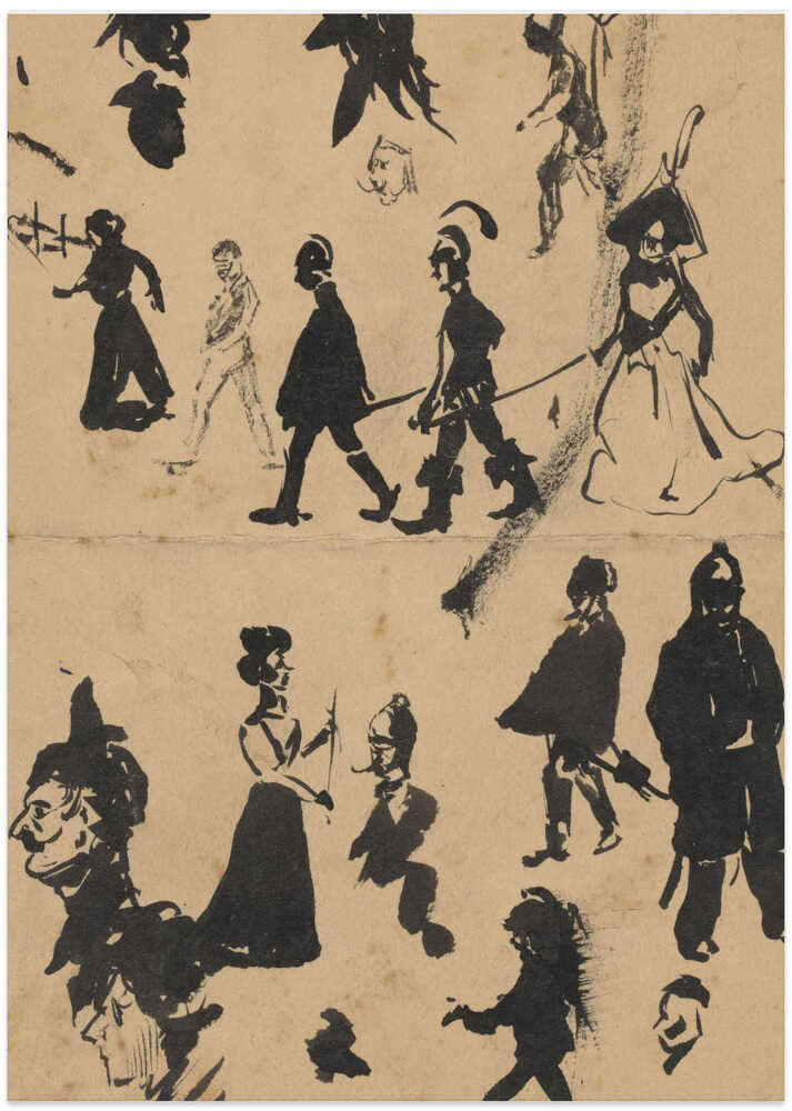 Studieblad Met Mannen En Vrouwen