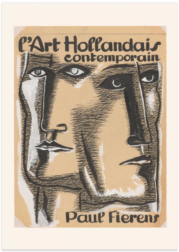 Ontwerp Boekomslag L'art Hollandais Contemporain 1933