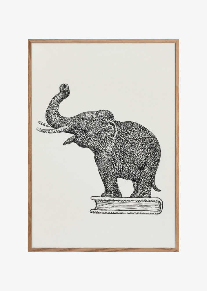 Elephant On a Book (1935 1936)