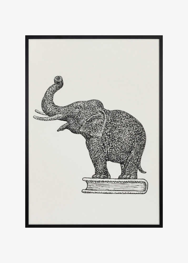 Elephant On a Book (1935 1936)