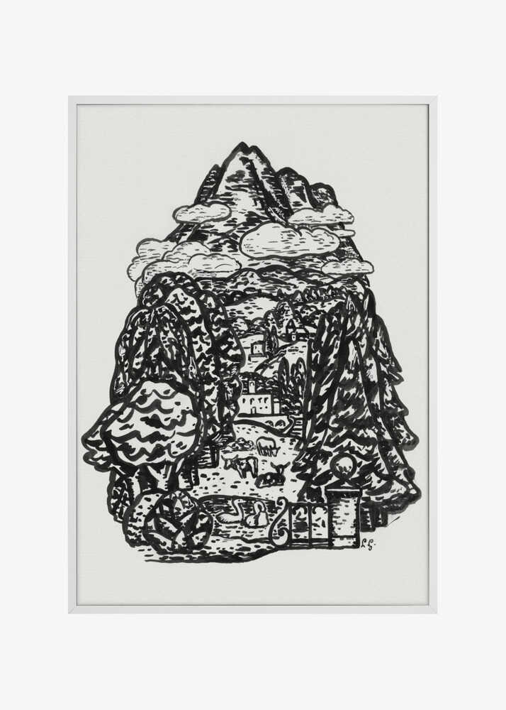 Mountain Landscape (ca. 1891–1941)