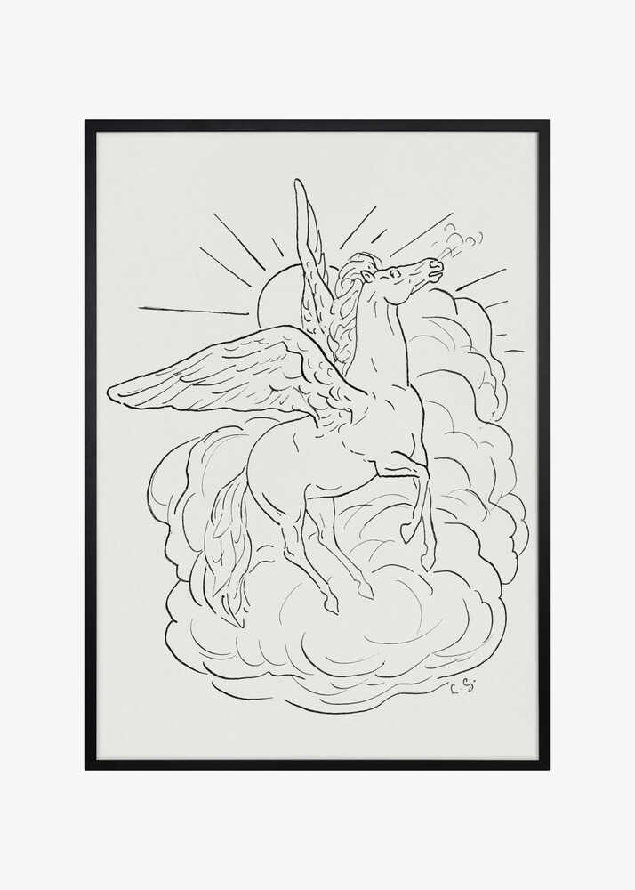 Pegasus Flies In Front of a Cloud (1891–1941)