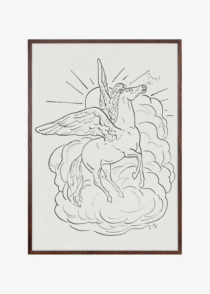 Pegasus Flies In Front of a Cloud (1891–1941)