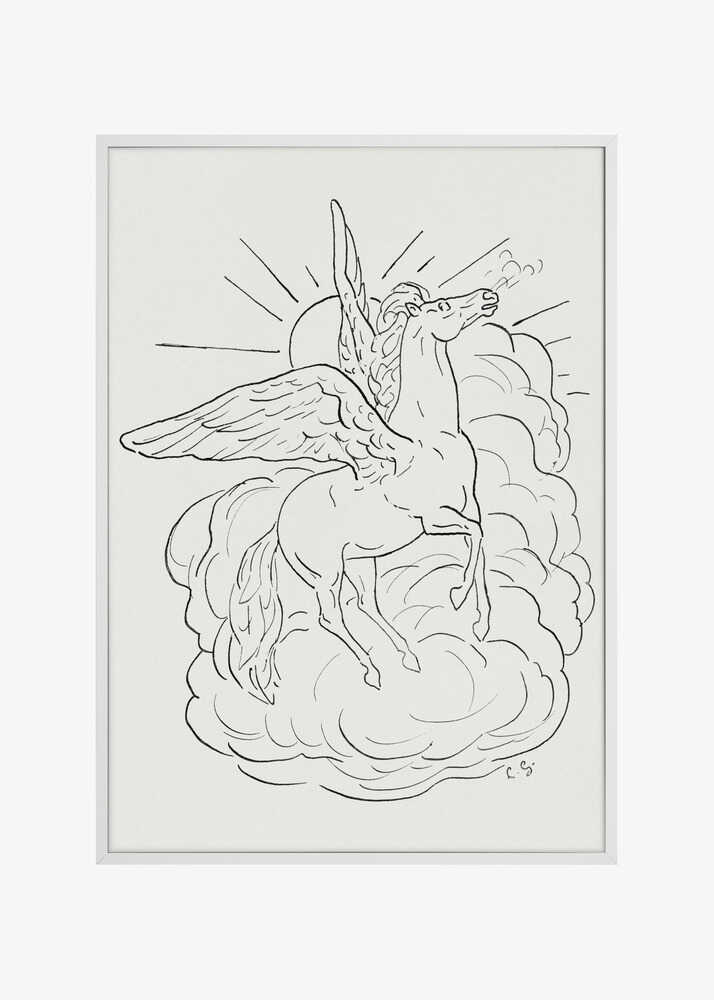 Pegasus Flies In Front of a Cloud (1891–1941)