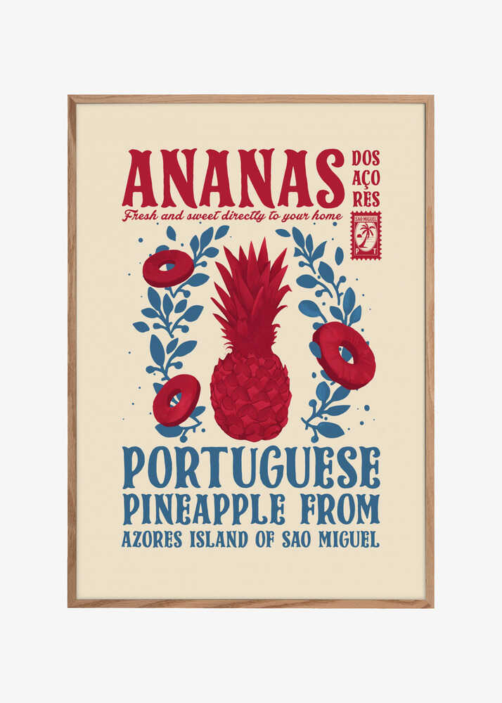 Pineapple kitchen print