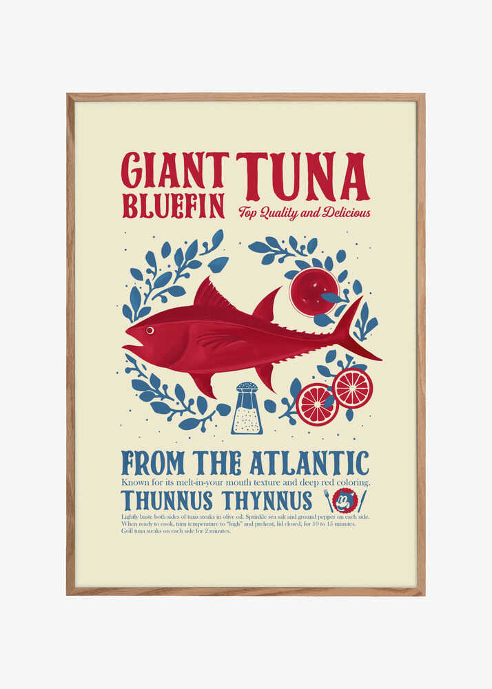 Tuna kitchen print