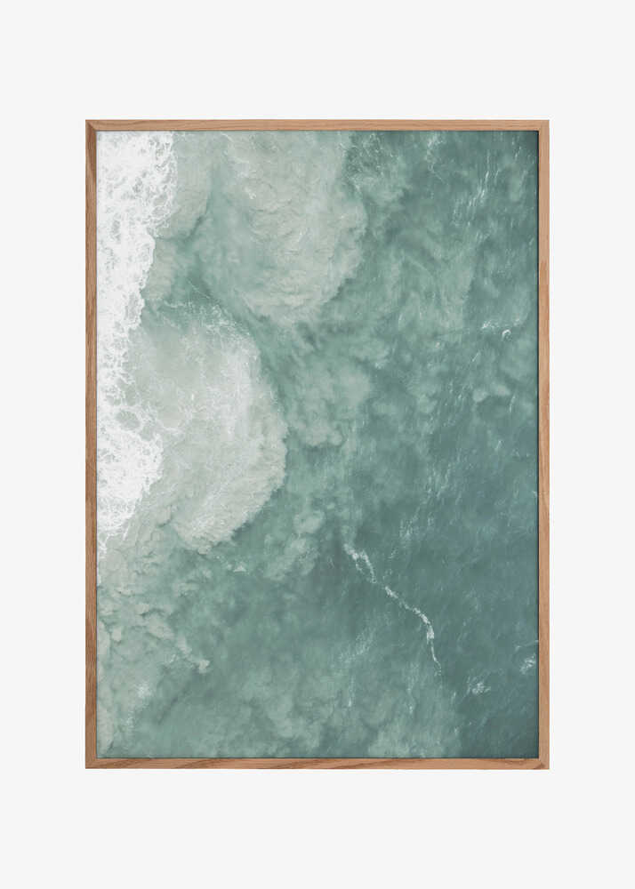 Ocean's Gentle Swirl