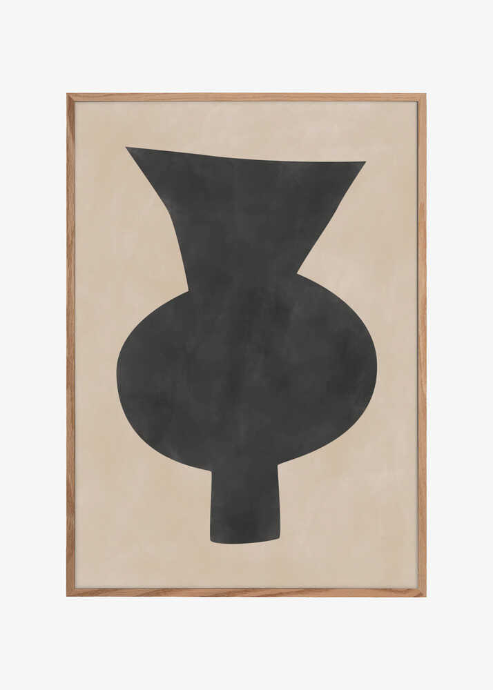 Abstract Vase Silhouette