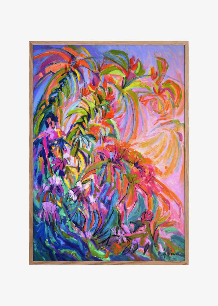 Radiant Floral Ballet